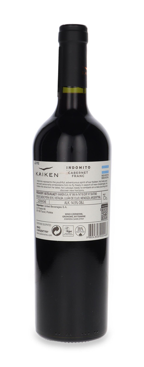 Kaiken Indomito Cabernet Franc 2021 / 14,5% / 0,75l