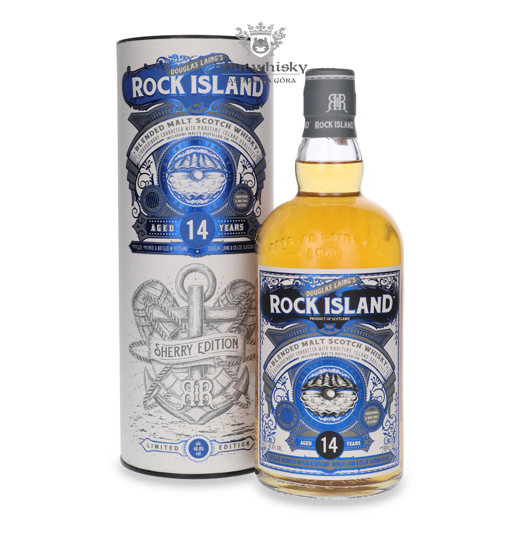 Rock Island 14-letni Sherry Edition, 46,8% 0,7l Szkocja