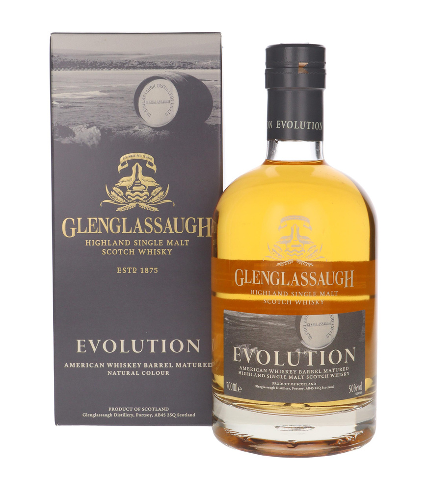 Glenglassaugh Evolution Single Malt Scotch Whiskey /50%/ 0.7l