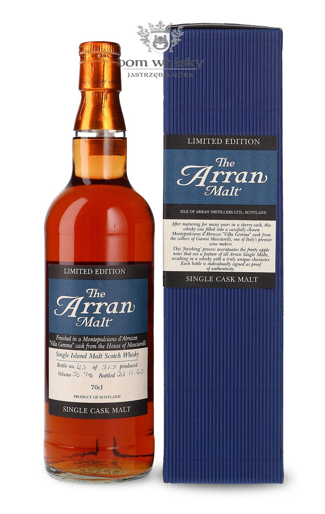 Arran Finished in Montepulciano d'Abruzzo Cask / 56.9%/ 0.7l