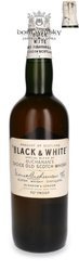 Black &amp; White (Bottled 1960s) / 70 proof / 0.75l