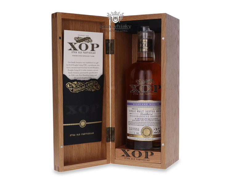 Tullibardine 25-letni (D.1993, B.2018) Douglas Laing’s XOP/ 55,3%/ 0,7l	