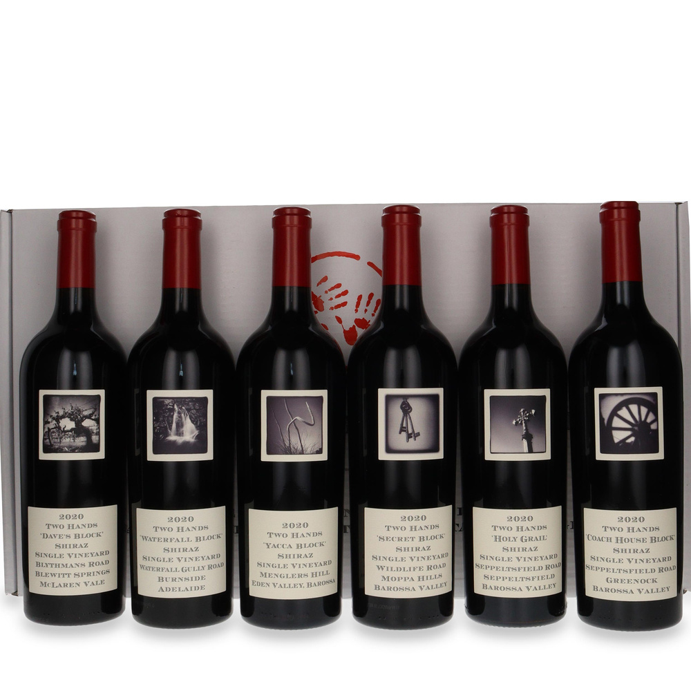 Two Hands Single Vineyard Shiraz 2020 Release 6 x 0,75l