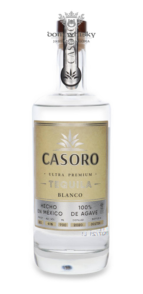 Tequila Casoro Blanco 100% Agave / 40% / 0.7l