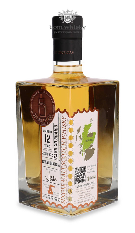 Royal Brackla 12-letnia (D.2009, B.2021) The Single Cask / 58,1%/ 0,7l