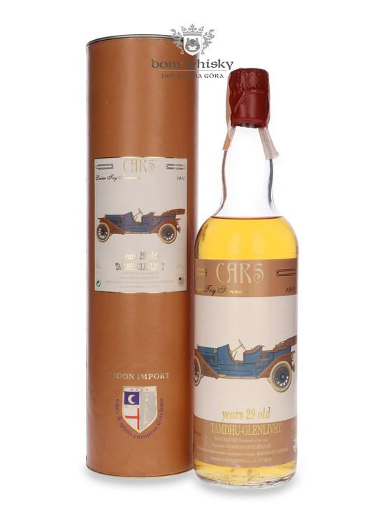 Tamdhu-Glenlivet 29-letni Moon Import, Cars / 43% / 0,7l	