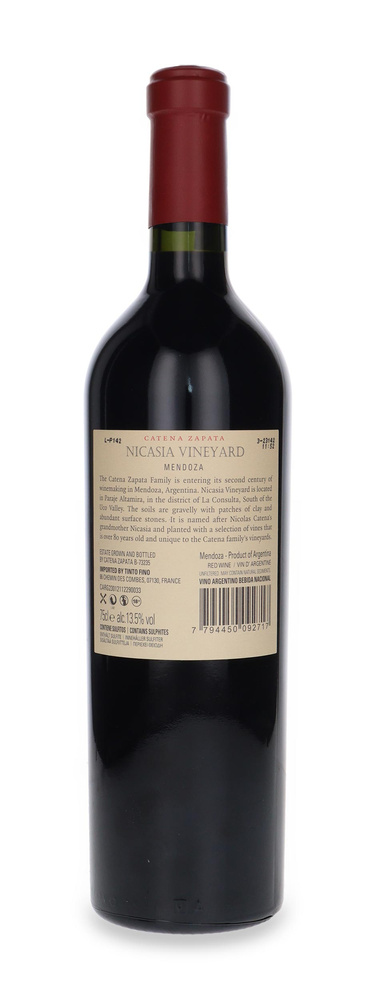Catena Zapata Nicasia Vineyard Malbec / 13,5% / 0,75l