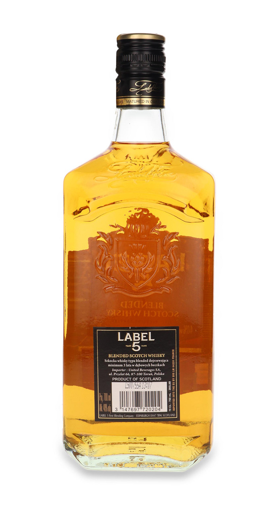 Label 5 Classic Black / 40%/ 0,7l