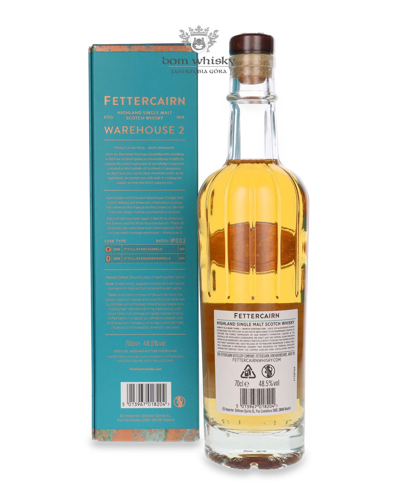 Fettercairn Warehouse 2, Batch # 002 (2021 Release) / 48.5% / 0.7l