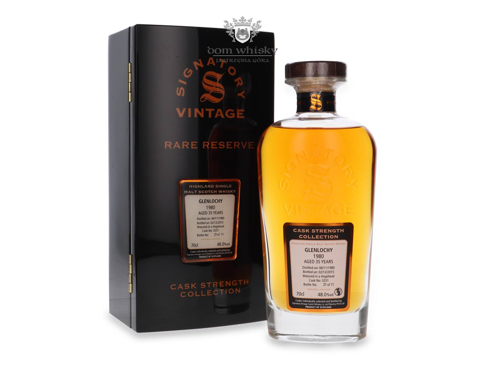 Glenlochy 35-letnia (D.1980, B.2015) Signatory Vintage / 48%/ 0,7l