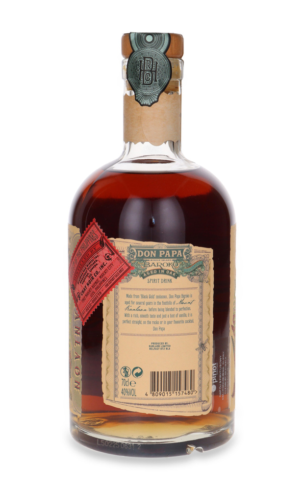 Don Papa Baroko Rum Philipines / 40% / 0.7l