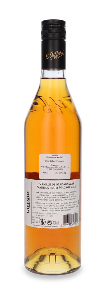 Likier Giffard Wanilia (Madagascar Vanilla) Premium 20% 0,7L