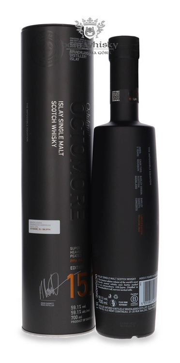 Octomore Edition:15.1 Super Heavily Peated (108,2 ppm) /59,1%/ 0,7l 