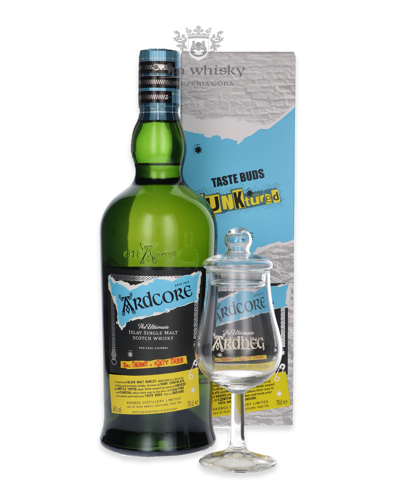 Ardbeg Ardcore / 46% / 0,7l + Ardbeg Tasting Glass