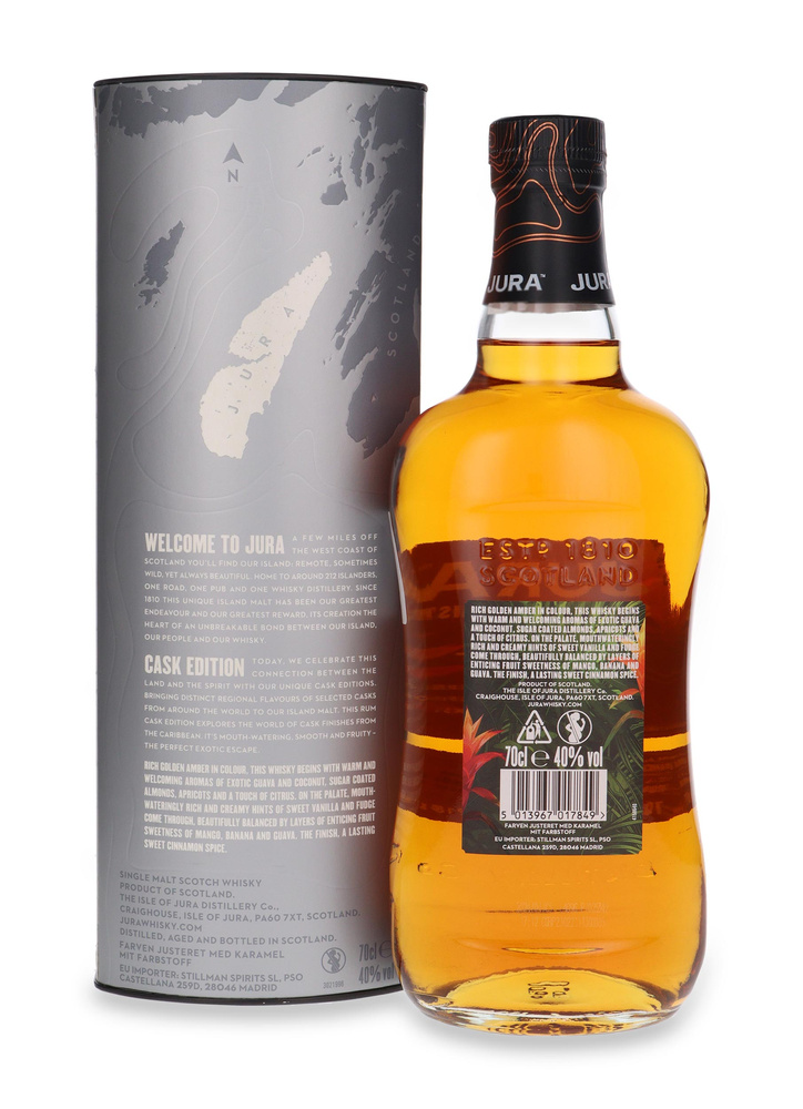 Jura Rum Cask Finish / 40%/ 0,7l