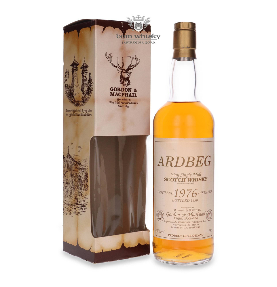 Ardbeg 1976 (Bottled 1990) Gordon &amp; MacPhail / 40%/ 0.75l