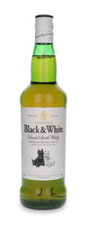 Black &amp; White Blended Scotch Whiskey / 40% / 0.7l
