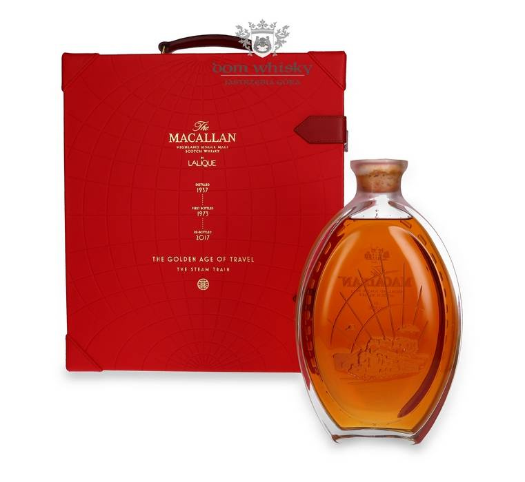 Macallan 1937 The Golden Age Of Travel The Steam Train / 43.8% / 0.7l