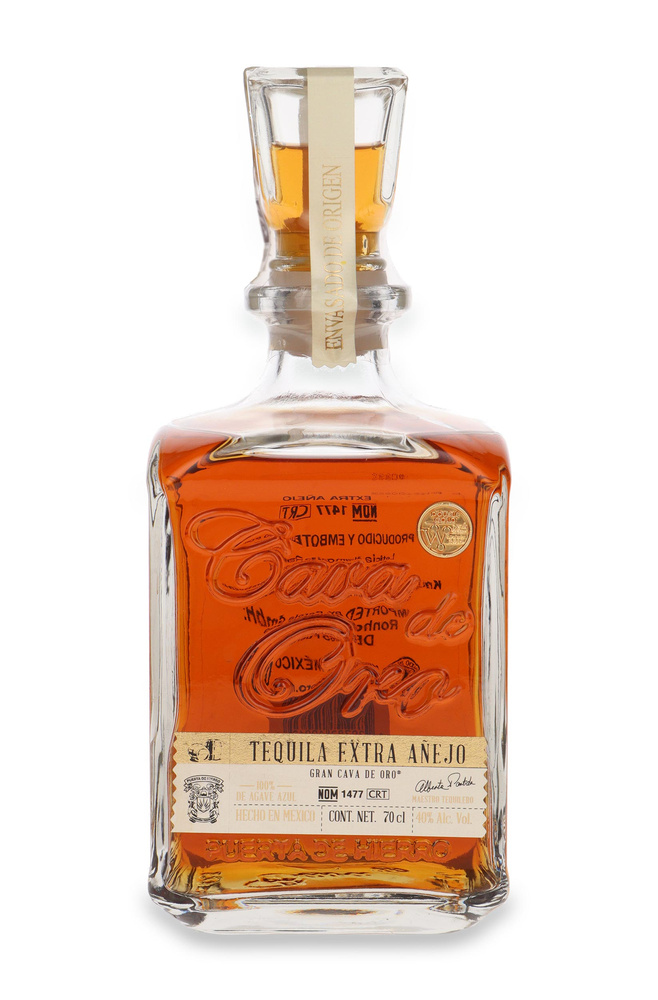 Tequila Cava De Oro Extra Anejo 100% Agave Azul / 40% / 0,7l