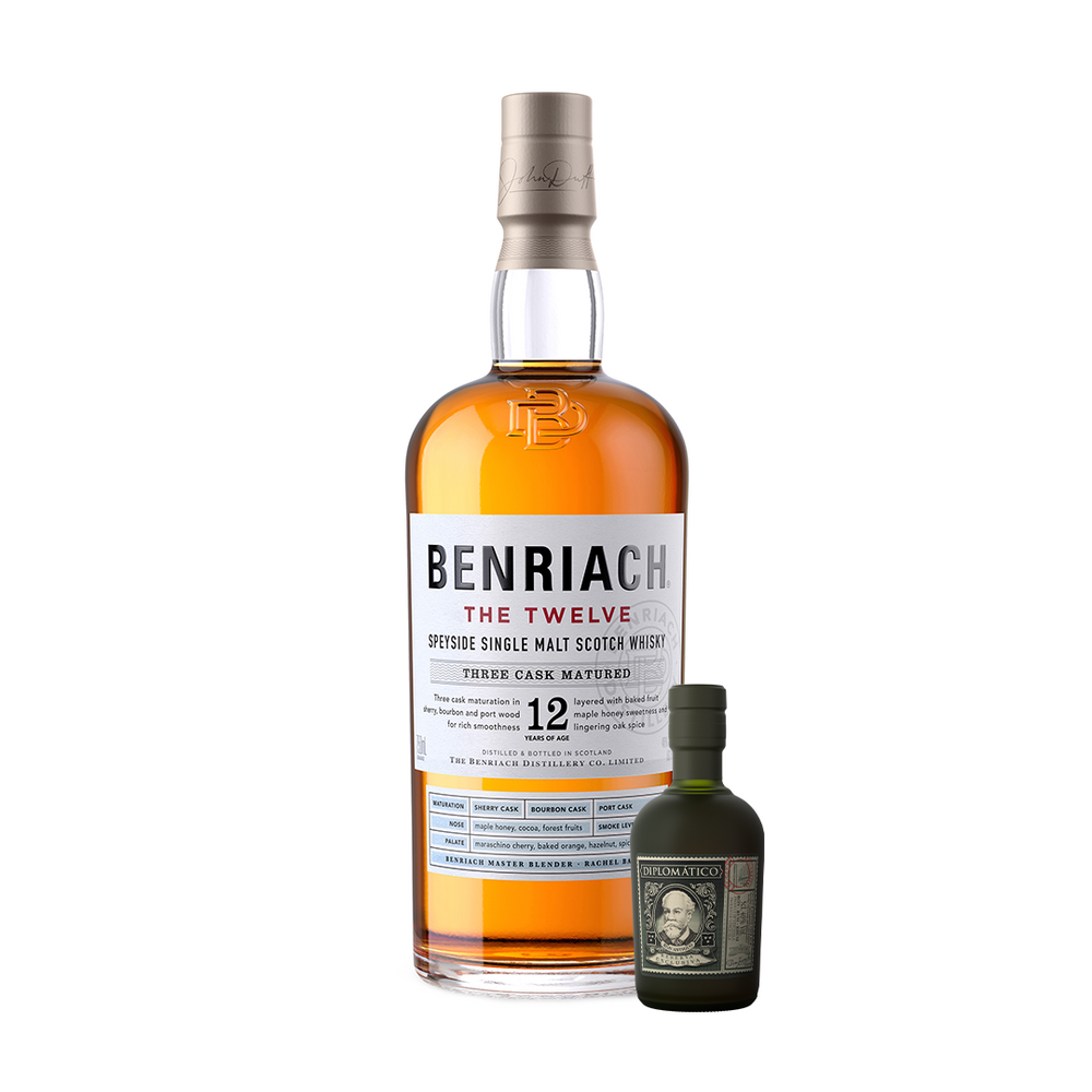 BenRiach The Twelve, 12-letni / 46% / 0,7l + Botucal 0,05l