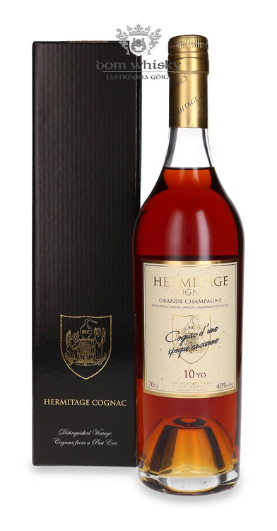 Cognac Hermitage 10-letni Grande Champagne / 40% / 0,7l