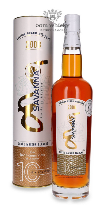 Savanna Cuvee Maison Blanche 10-letni Grand Millesime 2008 Rhum/ 43% / 0,7l