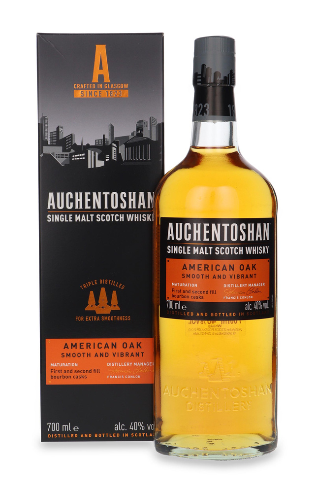 Auchentoshan American Oak Smooth &amp; Vibrant / 40% / 0.7l