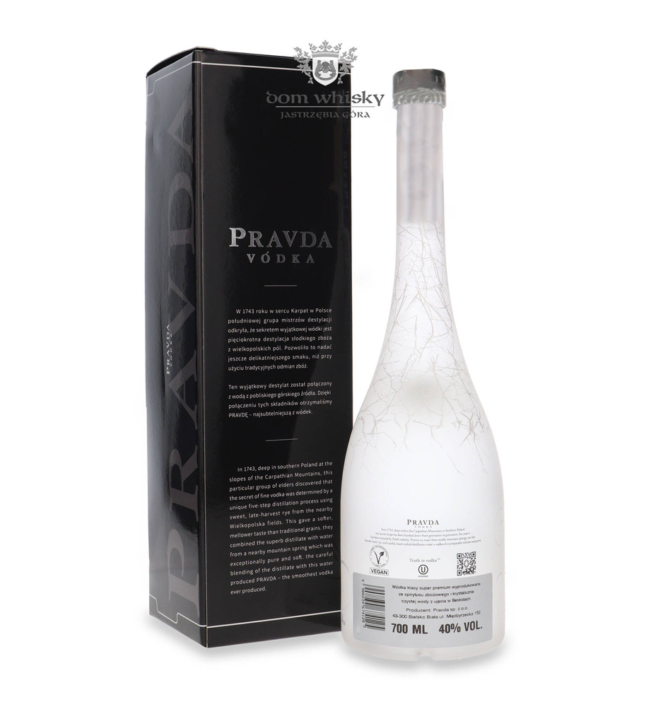 Pravda Vodka / 40% / 0.7l