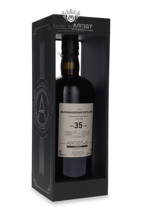 Bunnahabhain 35-letni (D.1979, B.2018) Sherry Butt, Artist #8 / 47,9%/ 0,7l 