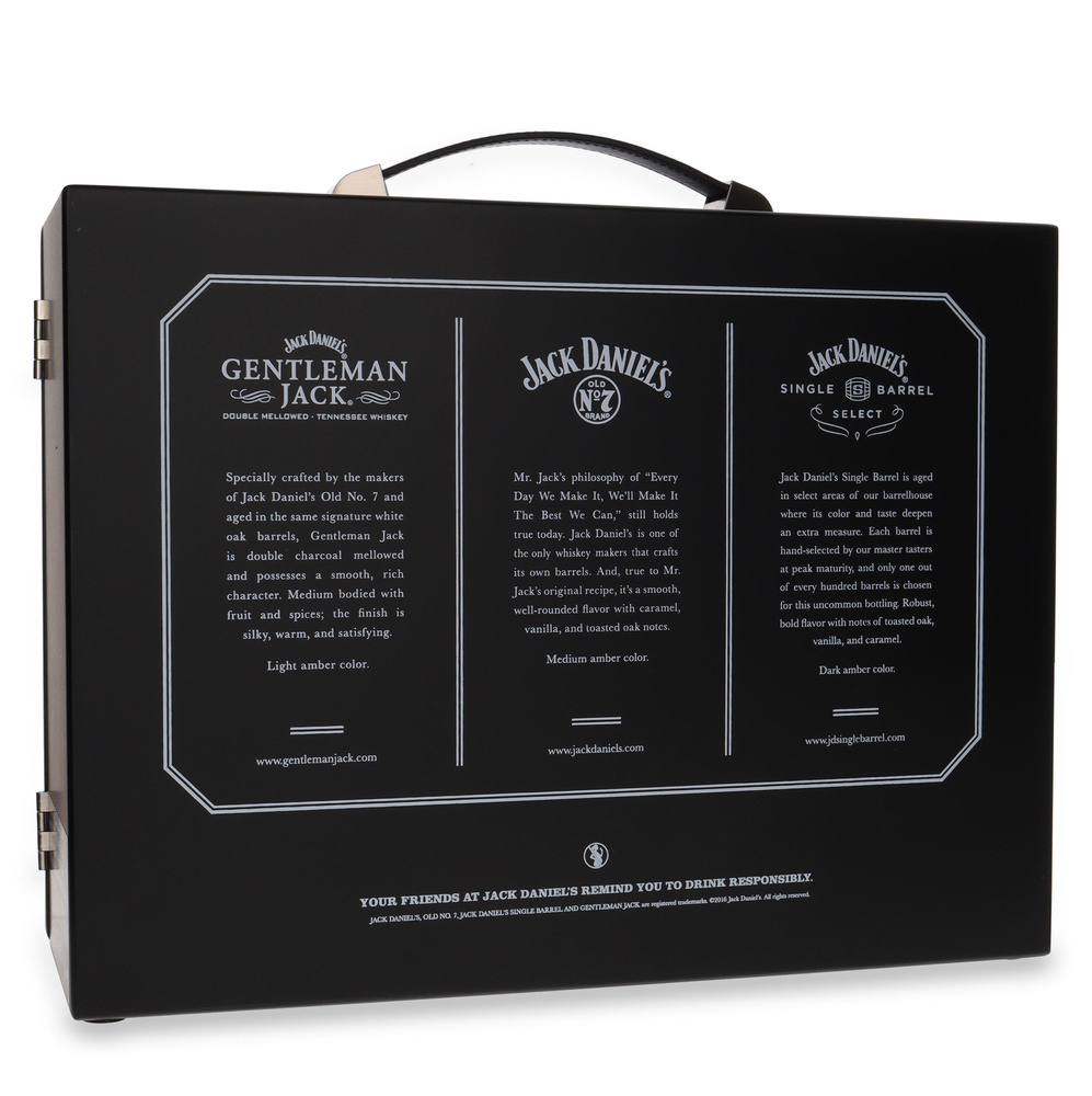 Jack Daniel's Family of Brand's 3 x 0.7l: 40%, / 40%, / 45%