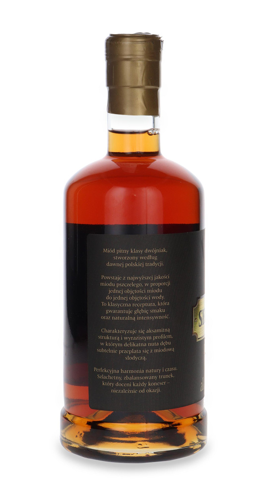 Miód Pitny Dwójniak Serce Dębu z Nutą Dębu / 16%/ 0,5l