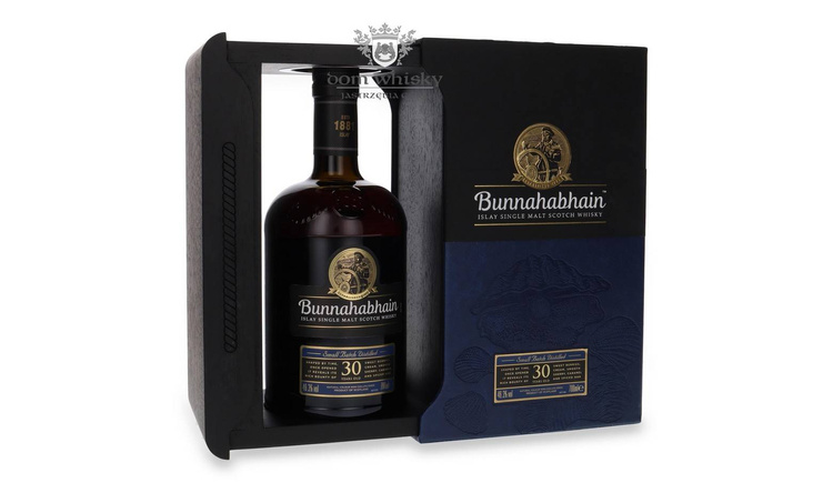 Bunnahabhain 30-letni Small Batch Distilled / 46,3%/ 0,7l		