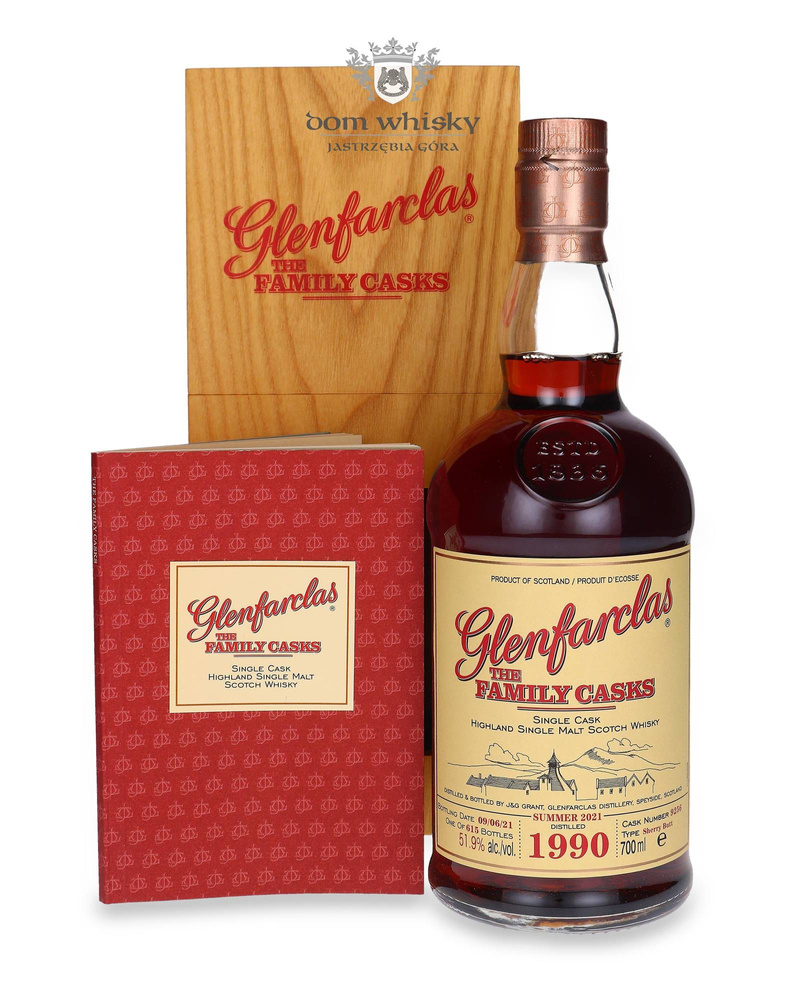 Glenfarclas The Family Casks 1990 (Bottled 2021) / 51.9% / 0.7l