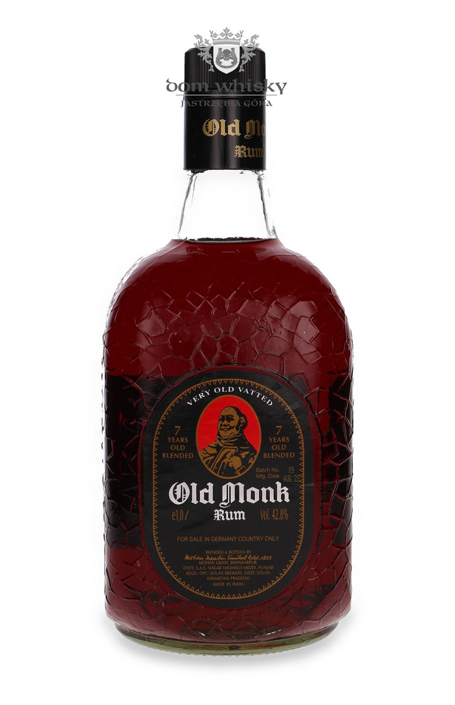 Old Monk Rum 7 Year Old (India) / 42.8% / 1.0l
