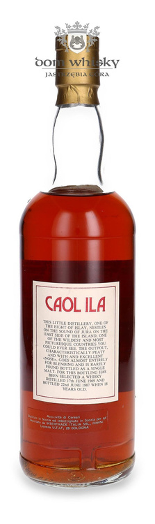 Caol Ila 18-letnia (D.1969, B.1987) Gordon & MacPhail /56,5%/ 0,75l