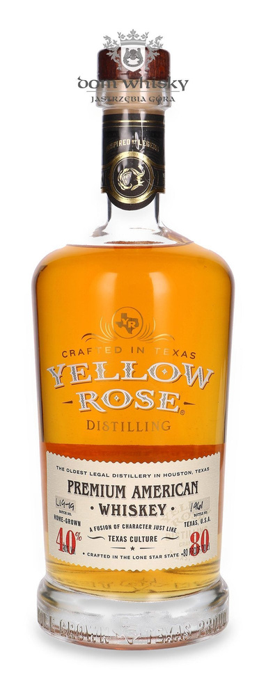 Yellow Rose Texas Premium American Whiskey / 40%/ 0,7l