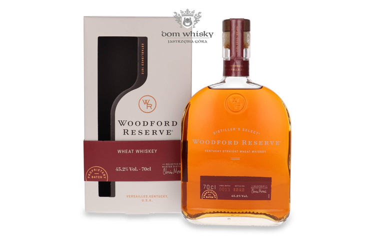 Woodford Reserve Kentucky Straight Wheat Whiskey /karton/ 45,2%/ 0,7l    