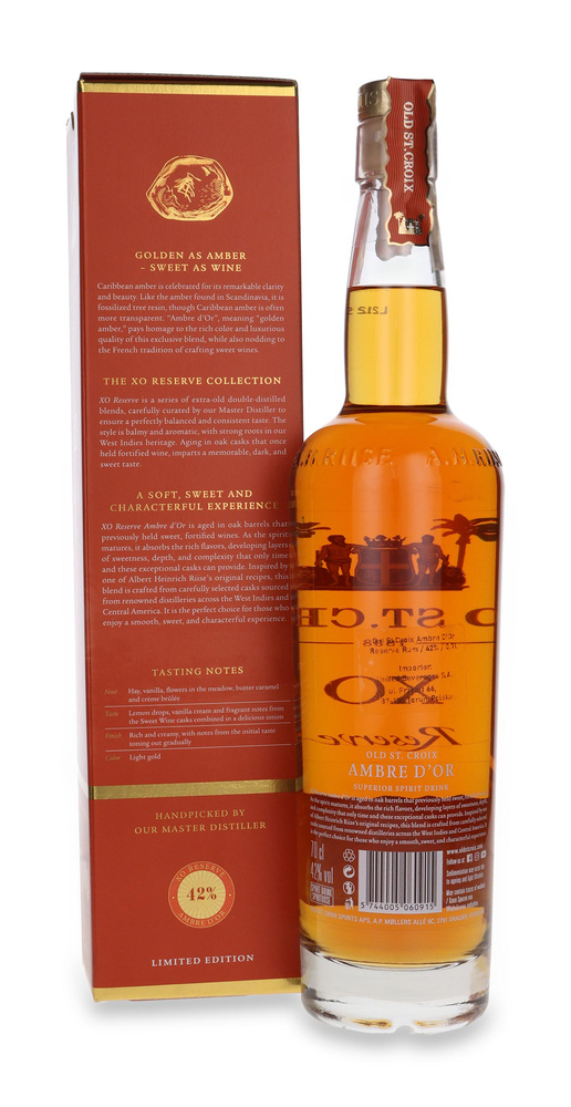 Old St.Croix Ambre D'Or Reserve Rum / 42% / 0,7l