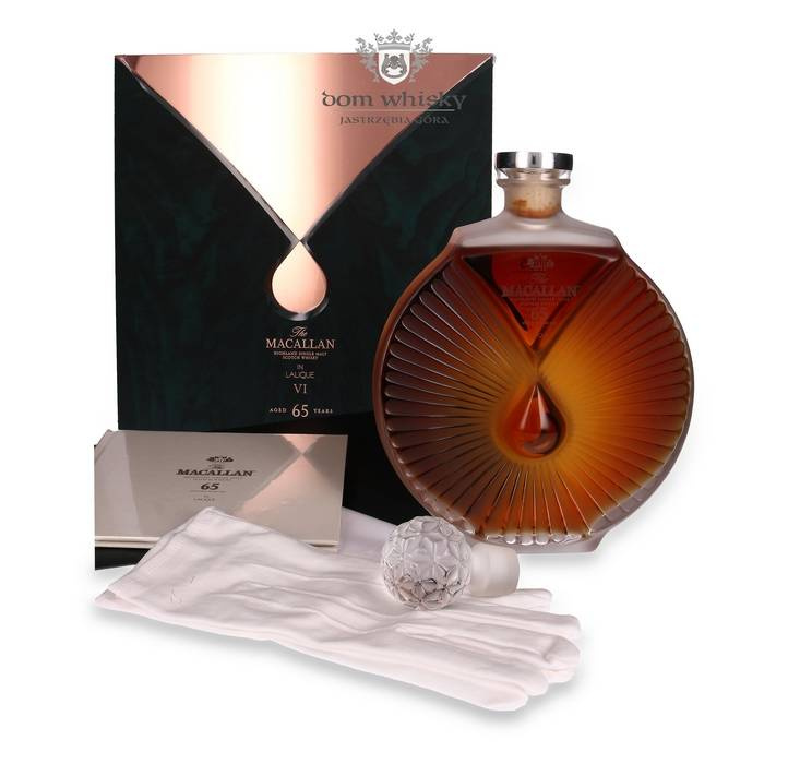 The Macallan in Lalique 65-year-old, Six Pillars Collection / 46.3% / 0.7l