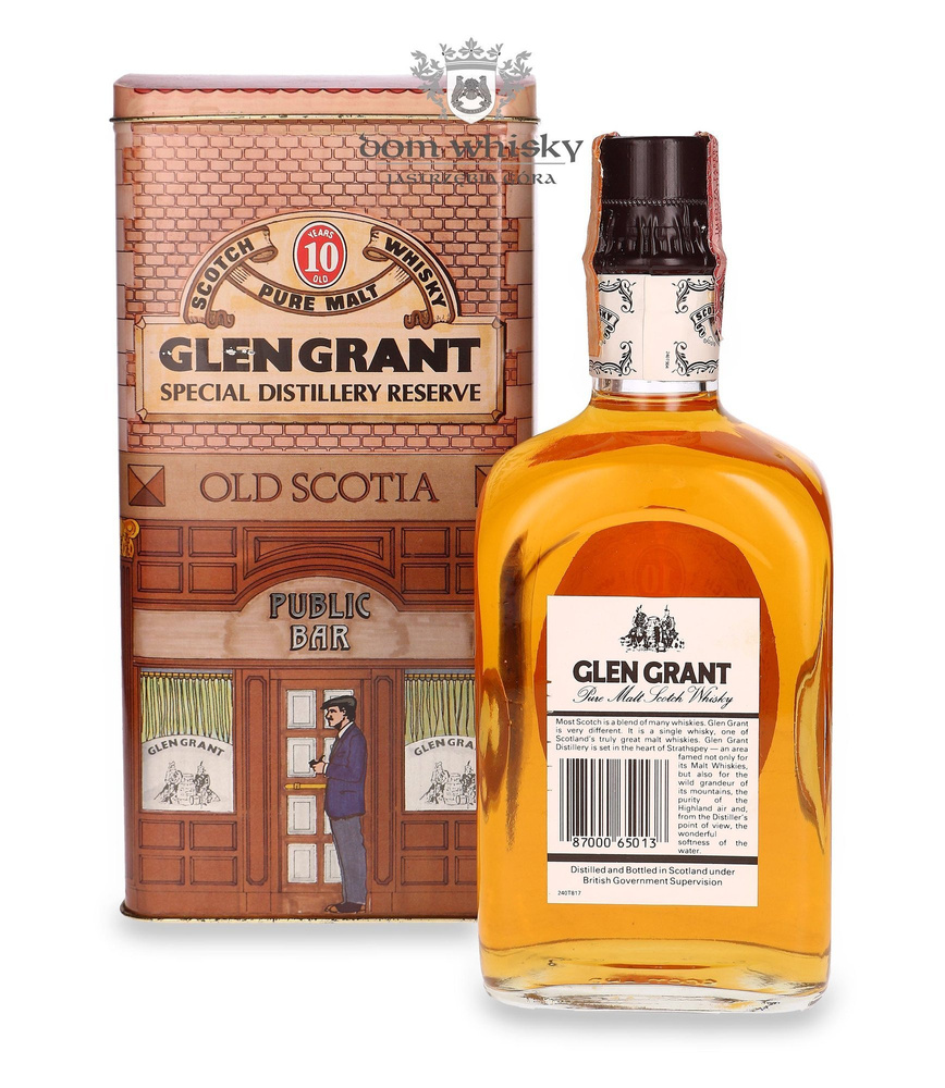 Glen Grant 10-letni Pure Malt (Decorative Tin Box) / 43% / 0,75l