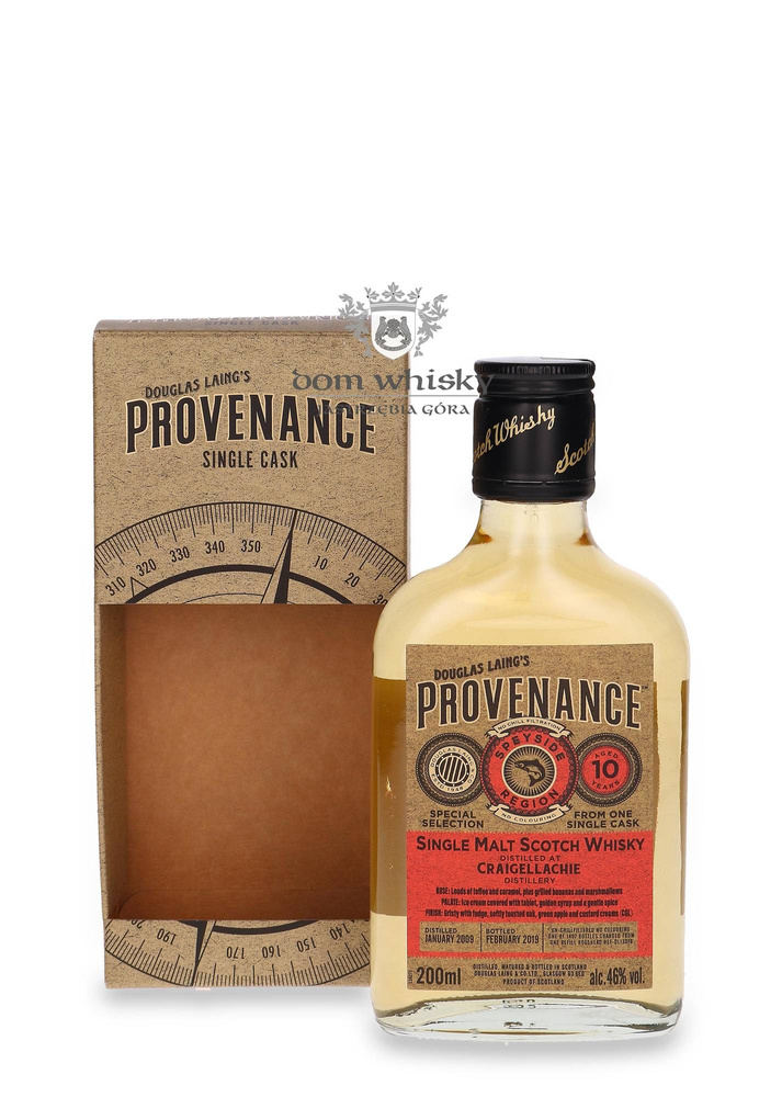Craigellachie 10-year-old (D.2009, B.2019) Douglas Laing's Provenance / 46%/ 0.2l