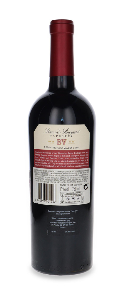 Beaulieu Vineyard Tapestry Reserve Napa Valley 2018 / 15% / 0,75l