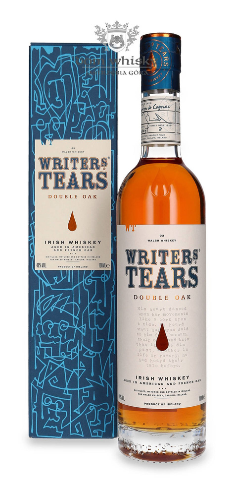 Writers Tears Double Oak Bourbon &amp; Cognac Irish Whiskey / 46%/ 0.7l
