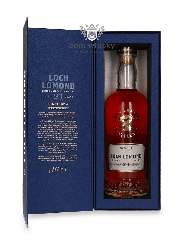Loch Lomond 21-letni / 46% / 0,7l + piersiówka