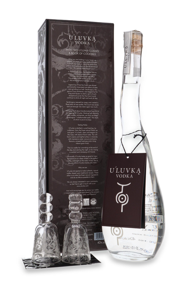Wódka U'luvka Signature (2 kieliszki) / 40% / 0,7l