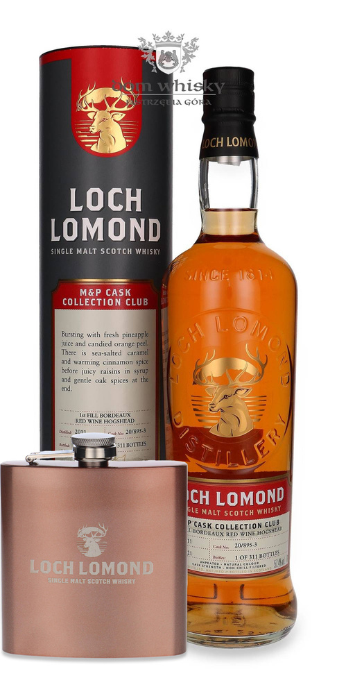 Loch Lomond (D.2011, B.2021) M&P Collection Club / 57,4% / 0,7l + piersiówka