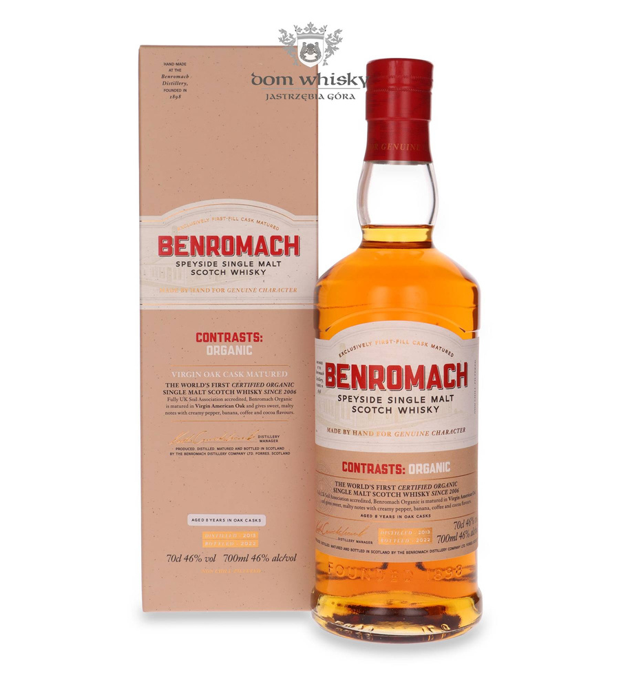 Benromach Contrasts: Organic (D.2013, B.2022) / 46% / 0.7l