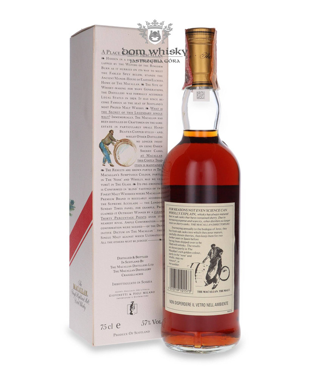 Macallan 10-letni Full Proof (Matured in Sherry Wood) / 57% / 0,75l