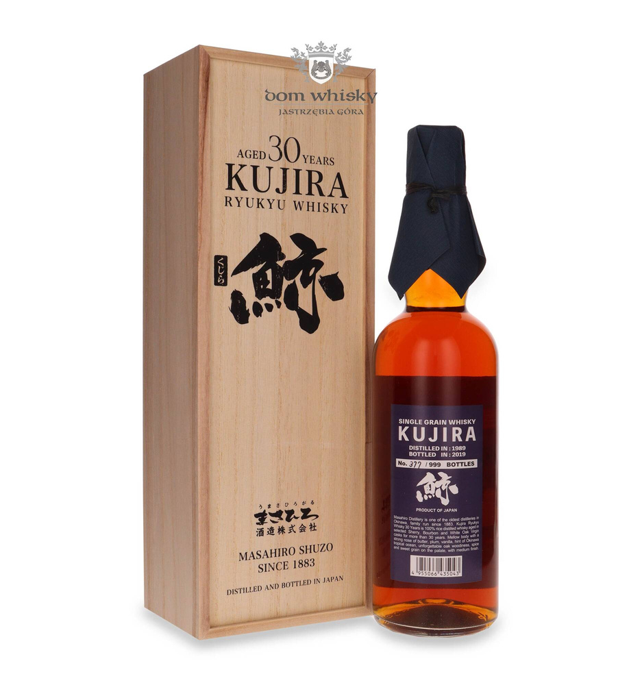 Kujira 30-letnia Ryukyu Whisky Limited Edition /43%/ 0,7l	