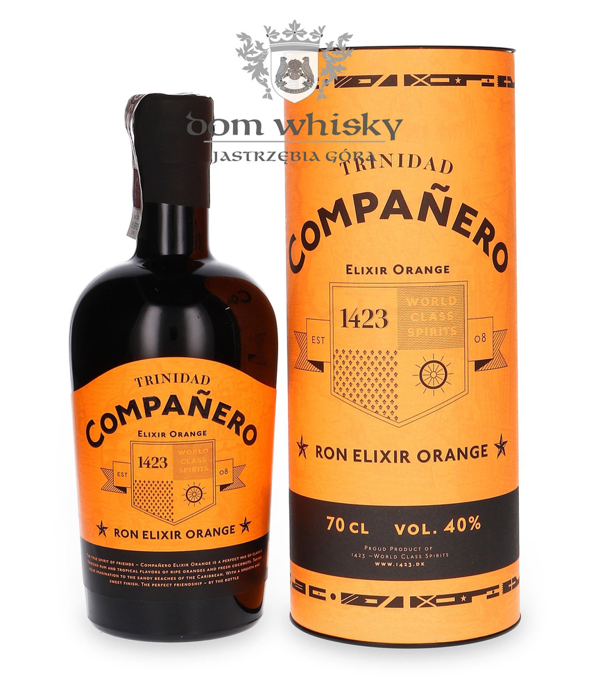 Companero Elixir Orange rum / Tuba / 40% / 0.7l